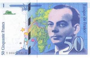 50 Francs 1992